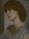Dante Gabriel Rossetti Ritratto di Jane Morris 1868-74